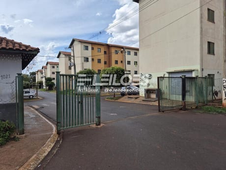 Apto. residencial, área total de 49,3721m² - Residencial Aragão I - Sertãozinho/SP.